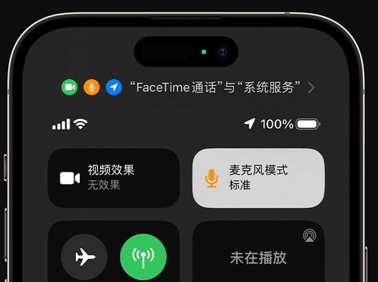 赣县苹果授权维修网点分享iPhone在通话时让你的声音更清晰 