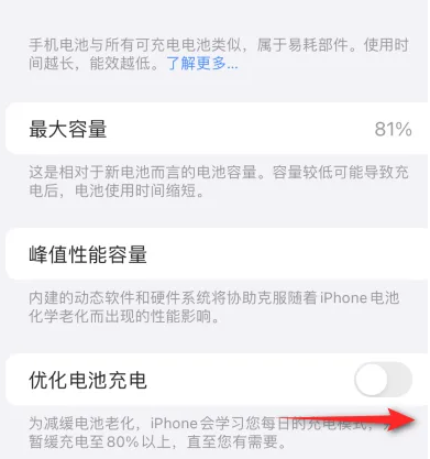 赣县苹果15维修分享iPhone15充电到80%就充不进电了怎么办 