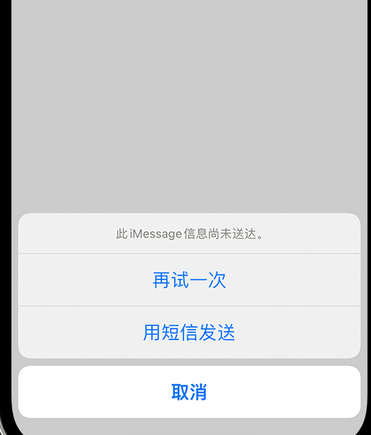 赣县apple维修iPhone上无法正常发送iMessage信息