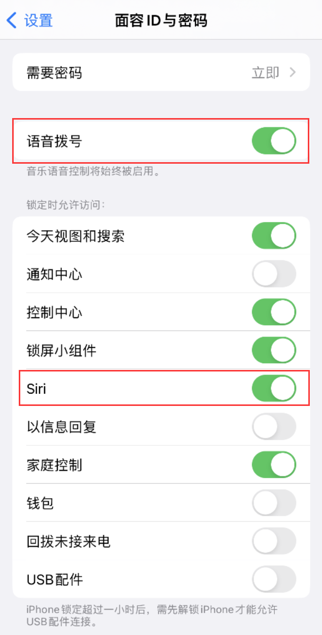 赣县苹果维修网点分享不解锁 iPhone 的情况下通过 Siri 拨打电话的方法 